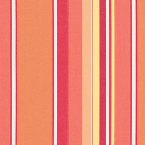 Sunbrella Fabric 54" Stripe 56000 Dolce Mango, by the yard