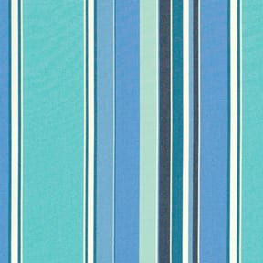 Sunbrella Fabric 54" Stripe 56001 Dolce Oasis, by the yard