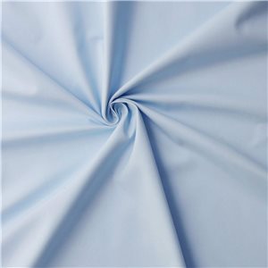 Wholesale Ferrara Stretch Cotton Sateen Fabric Light Blue 100 yard rolls