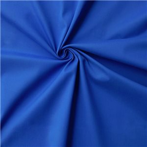 Ferrara Stretch Cotton Sateen Fabric Royal, by the yard