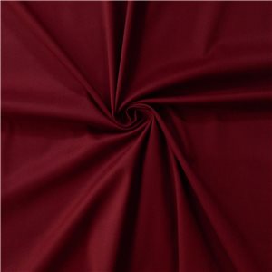 Wholesale Ferrara Stretch Cotton Sateen Fabric Wine 100 yard rolls