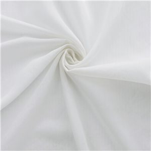 Fire Retardant Fabric 118" Batiste Fabric White 100 Yard Roll
