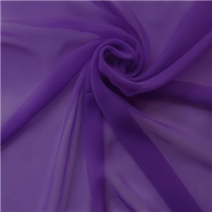 Wholesale Chiffon Fabric Purple 100 yard roll