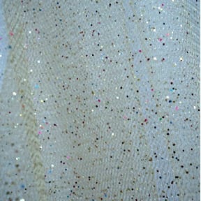 Wholesale Glitter Sparkle on Tulle Fabric Sand 150 yard roll