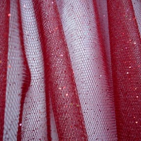 Wholesale Glitter Sparkle on Tulle Fabric Burgundy 150 yard roll