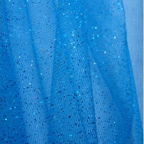 Wholesale Glitter Sparkle on Tulle Fabric Turquoise 150 yard roll