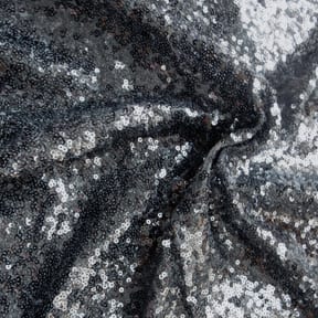 Wholesale Glitz Stretch Mini Sequin Fabric Gray 30 yard bolt