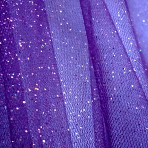 Wholesale Glitter Sparkle on Tulle Fabric Purple 150 yard roll