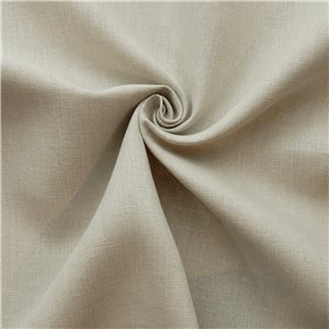 Heavy Belgian Linen Fabric Buff 25 yard roll