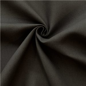 Heavy Belgian Linen Fabric Dark Gray, by the yard