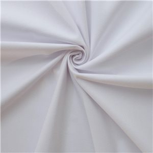 Wholesale Inherently Fire Retardant 10 ounce Velour Fabric White 25 yard roll