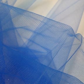 SALE 108" Illusion Fabric U.S.A. Royal Blue, By The Yard