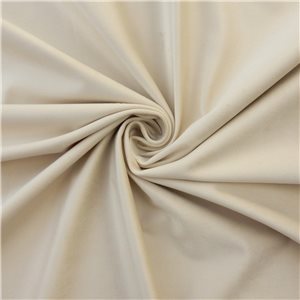 Wholesale Inherently Fire Retardant Velvet Fabric Beige 50 yard roll