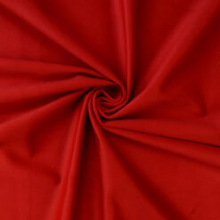Inherently Fire Retardant Velvet Fabric Red, by the yard