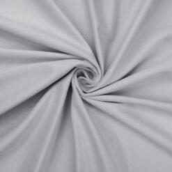 Inherently Fire Retardant Velvet Fabric Silver, by the yard