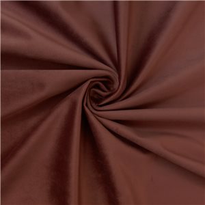 Wholesale Inherently Fire Retardant Velvet Fabric Woodrose 50 yard roll