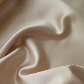 Lamour Satin Fabric Champagne 50 yard roll