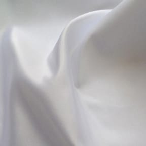 Lamour Satin Fabric White 50 yard roll