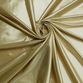 Liquid Lame Fabric Gold/Beige 25 yard bolt