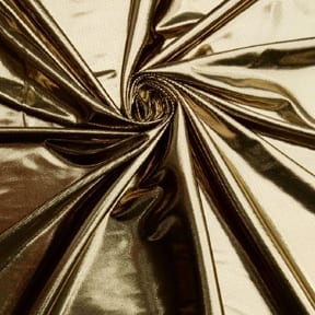 Liquid Lame Fabric Gold/Black 25 yard bolt