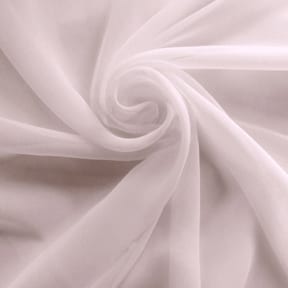 SALE Chiffon Fabric 6497 Blush, by the yard