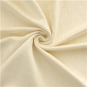 Luxe French Chenille Fabric Almond, by the yard