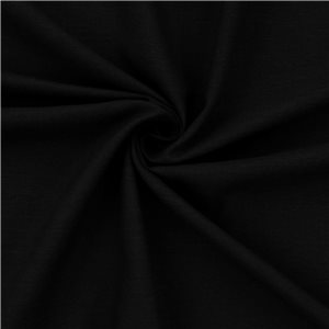 Wholesale Luxe Island Linen Blend Fabric Black 50 yard roll