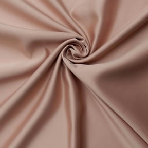 Heavy Luxe Matte Satin Fabric Antique Rose, by the yard