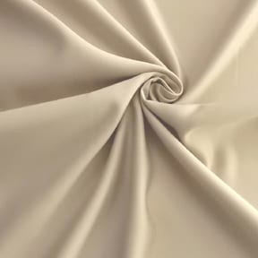 Heavy Luxe Matte Satin Fabric Beige, by the yard
