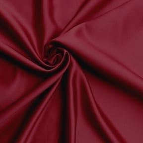 Heavy Luxe Matte Satin Fabric Bordeaux, by the yard