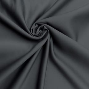 Heavy Luxe Matte Satin Fabric Charcoal, by the yard