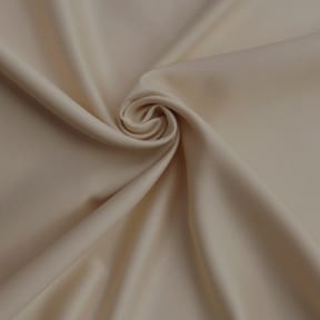 Wholesale Heavy Luxe Matte Satin Fabric Tan 25 yard bolt