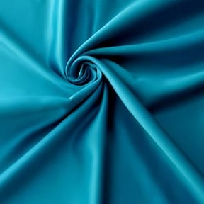 Heavy Luxe Matte Satin Fabric Turquoise, by the yard
