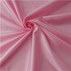 Luxe Habotai China Silk Lining Fabric Bubble Gum 50 yard bolt