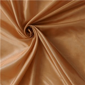 Luxe Habotai China Silk Lining Fabric Caramel 50 yard bolt