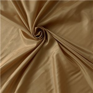 Luxe Habotai China Silk Lining Fabric Gold 50 yard bolt