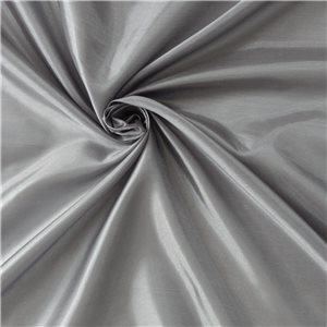 Luxe Habotai China Silk Lining Fabric Gray 50 yard bolt