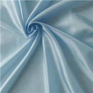 Luxe Habotai China Silk Lining Fabric Light Blue 50 yard bolt