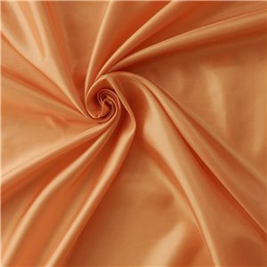 Luxe Habotai China Silk Lining Fabric Orange 50 yard bolt