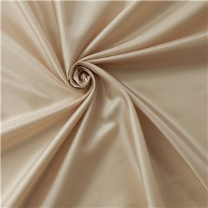Luxe Habotai China Silk Lining Fabric Sand 50 yard bolt