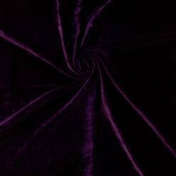 Wholesale Venus Luxe Silk Velvet Fabric Aubergine 25 yard bolt