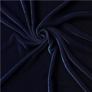 Wholesale Venus Luxe Silk Velvet Fabric Blue/Gold 25 yard bolt