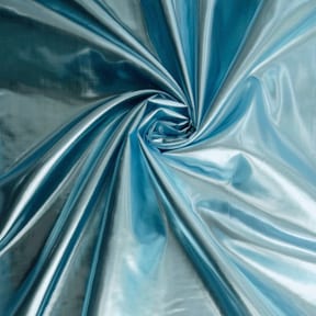 Wholesale Luxe Splendor Lame Fabric Capri Blue 25 yard bolt