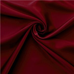 Wholesale Luxe Stretch Charmeuse Fabric Burgundy 25 yard bolt