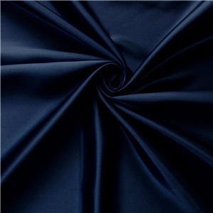 Wholesale Luxe Stretch Charmeuse Fabric Harbor Blue 25 yard bolt