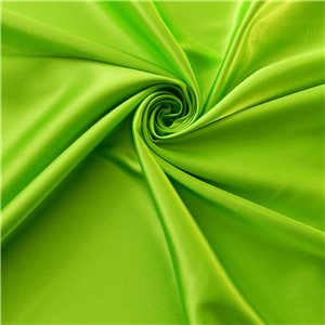 Wholesale Luxe Stretch Charmeuse Fabric Lime 25 yard bolt