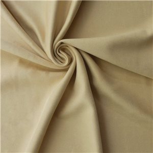 Luxe Stretch Two-Ply Microfiber Suede/Scuba Fabric Buff 25 yard bolt