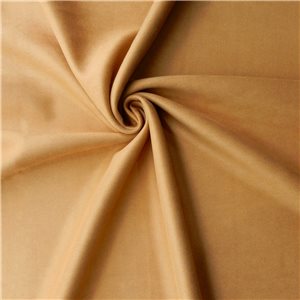 Luxe Stretch Two-Ply Microfiber Suede/Scuba Fabric Camel 25 yard bolt