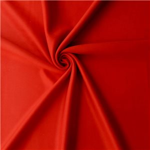 Luxe Stretch Two-Ply Microfiber Suede/Scuba Fabric Red 15 yard bolt