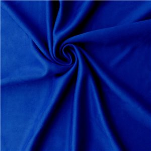 Luxe Stretch Two-Ply Microfiber Suede/Scuba Fabric Royal 15 yard bolt